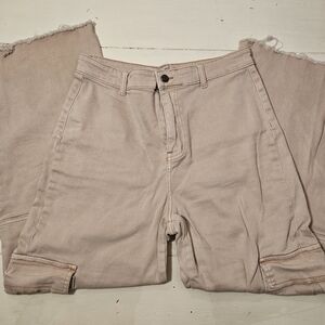 Women's Straight Leg Pants in Dusty Blush Pink